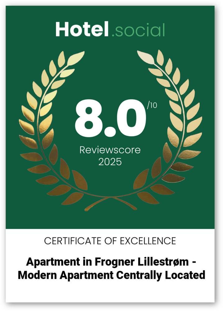 Apartment In Frogner Lillestrom - Modern And Central Bagian luar foto
